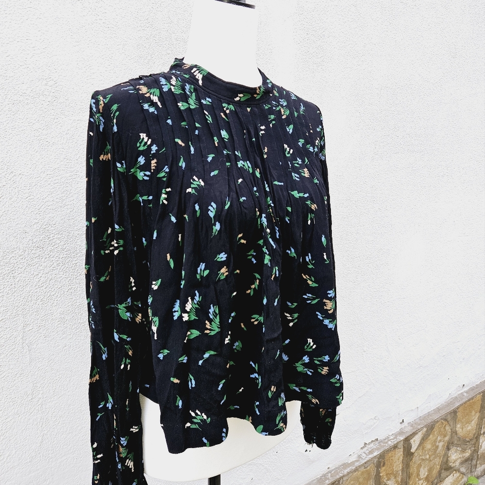Ganni blouse sz M